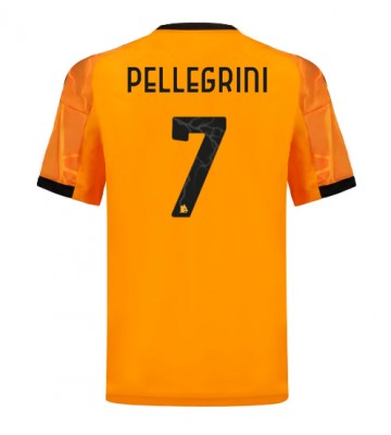 AS Roma Lorenzo Pellegrini #7 Segunda Equipación 2025-26 Manga Corta AS Roma Lorenzo Pellegrini #7 Segunda Equipación 2025-26 Manga Corta